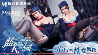 MDSR-0008-1 【艾熙】 【艾悠】 蓝天航空公司的空姐EP1 升迁下的性爱调教 【麻豆传媒映画】